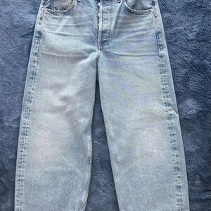 Citizens Of Humanity High Rise Blue Jeans Relaxed Fit
